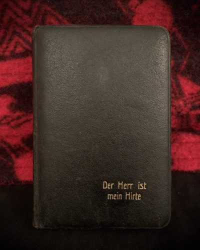 Little German Hymnal - smooth leather