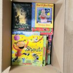 Half sized children's book boxes, Kindergarten to Grade 2