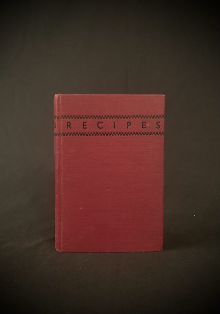 Blank Old-School Recipe Book - Books by the Foot