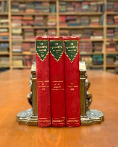 De Quincey's Works - small set