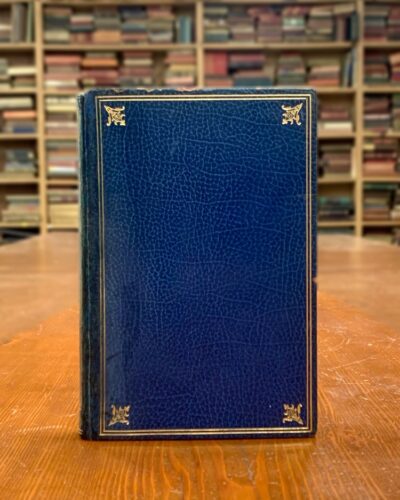 Keats's Poetical Works – blue leather